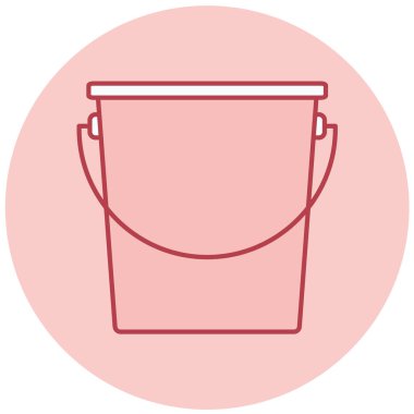 Kova. Web simgesi basit tasarım