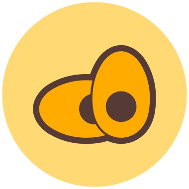 lemon. Web simgesi basit illüstrasyon