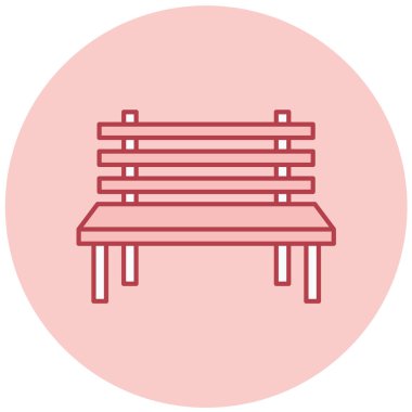 Yedek kulübesi Web simgesi basit tasarım