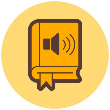 Kitap. Web simgesi basit illüstrasyon