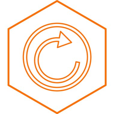 ok simgesinin vektör illüstrasyonu