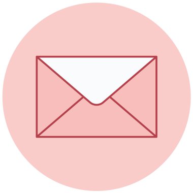 E- posta simgesi vektör illüstrasyonu