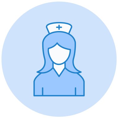 doktor modern simge vektör illüstrasyonu