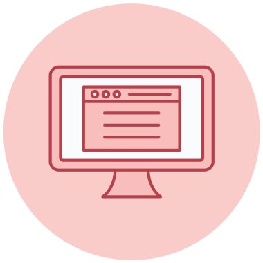 modern simge vektör illüstrasyonu 