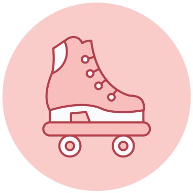 Patenli Patenler düz vektör simgesi