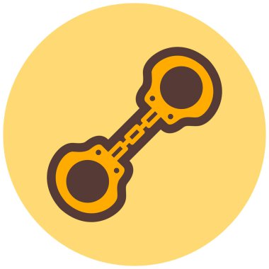  kelepçe, vektör çizimi basit tasarım