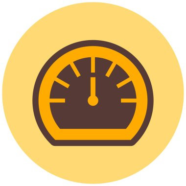 hız göstergesi simgesi, vektör gösterimi