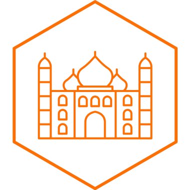 Yapı simgesinin vektör illüstrasyonu