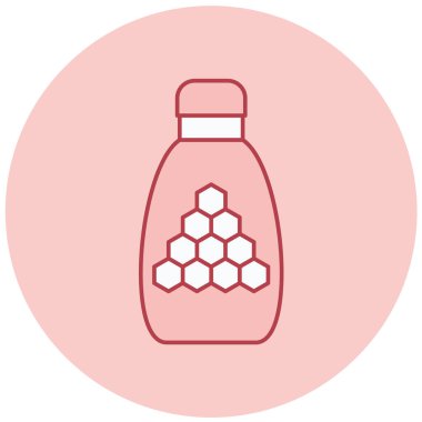 Tatlım. Web simgesi basit illüstrasyon