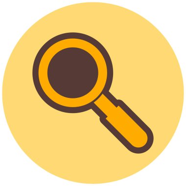 Ara. Web simgesi basit illüstrasyon