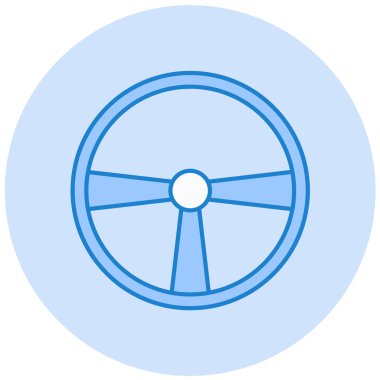 Tek bir simgenin vektör illüstrasyonu