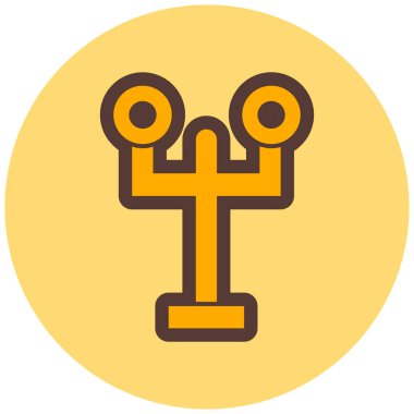 tren simgesi, basit tasarım vektör çizimi