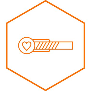 Sağlık Bar ikonu. vektör illüstrasyonu