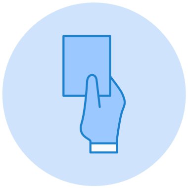 Bir parmak ile akıllı telefonu tutan el.