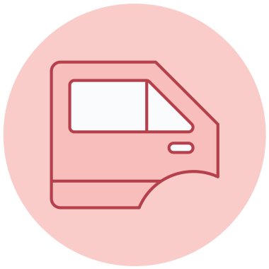 - Araba. Web simgesi basit illüstrasyon