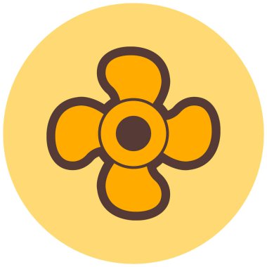 Hayran. Web simgesi basit illüstrasyon