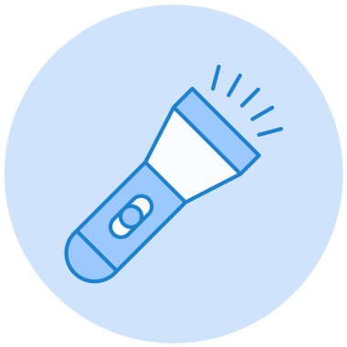 el feneri vektör simgesi modern basit illüstrasyon