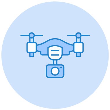 İHA. Web simgesi basit illüstrasyon