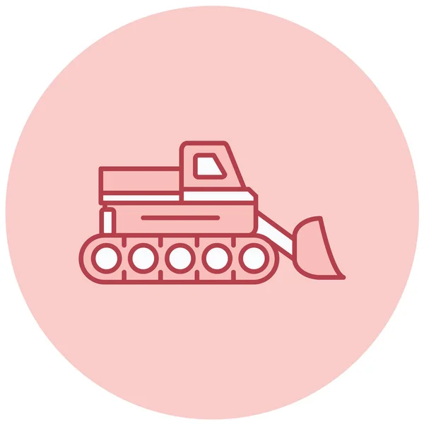Tank Vektor Symbol Modernes Einfaches Design — Stockvektor