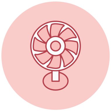 Hayran. Web simgesi basit illüstrasyon