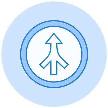 ok simgesi vektör illüstrasyonu