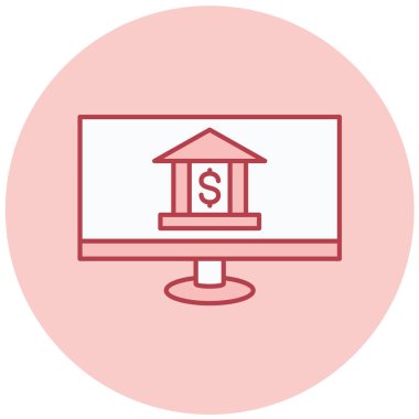 seo modern simgesinin vektör illüstrasyonu