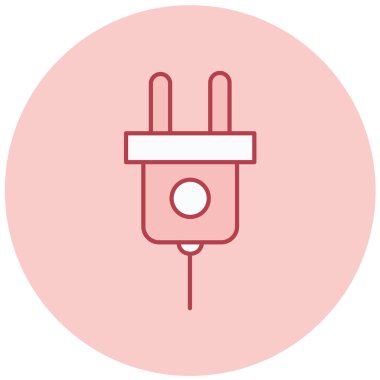 Vektör simgesini modern basit ve minimalist şekilde doldur