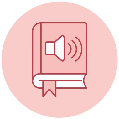 Kitap. Web simgesi basit illüstrasyon