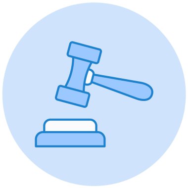 açık artırma vektör simgesi modern basit tasarım