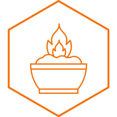 Kalori yakma ikon vektör çizimi tasarımı 