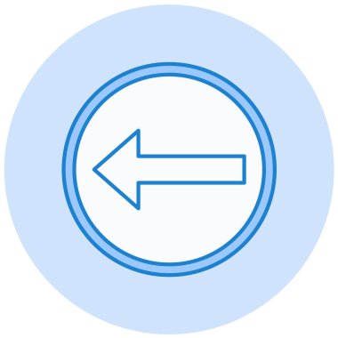 yön modern ikon vektör illüstrasyonu