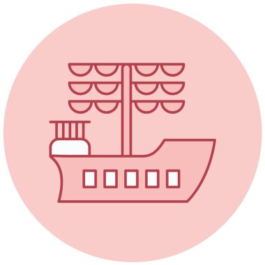 Otelde. Web simgesi basit tasarım