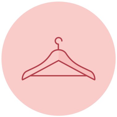 askı simgesi vektör illüstrasyonu