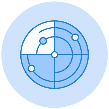 Hedef. Web simgesi basit illüstrasyon