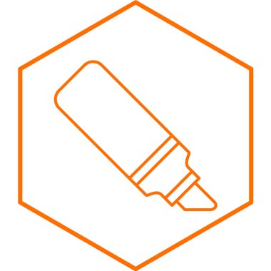 kalem simgesi vektör illüstrasyonu