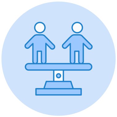 İnsan simgesinin vektör illüstrasyonu