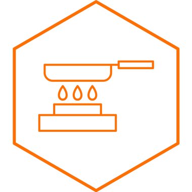 pan simgesinin vektör illüstrasyonu