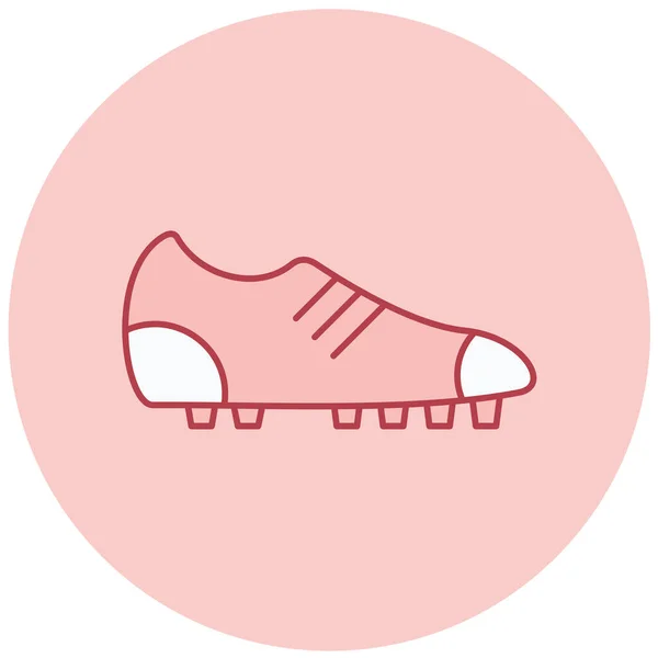 Turnschuh Web Symbol Einfache Illustration — Stockvektor