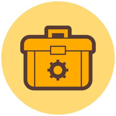 iş ve yönetim çizgisi vektör simgesi