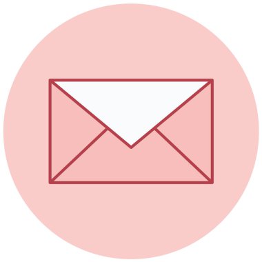 E- posta simgesi vektör illüstrasyonu