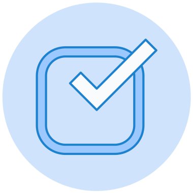 Moda biçimi izole edilmiş arkaplanda işaret simgesini işaretle