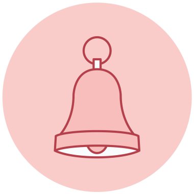 Zil. Web simgesi basit illüstrasyon