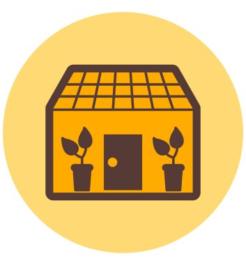 Güneş enerjisi. Web simgesi