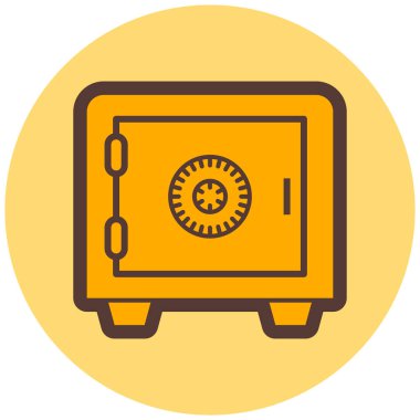 Dolap. Web simgesi basit illüstrasyon