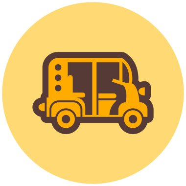 Kamyon. Web simgesi basit illüstrasyon