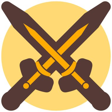 Bıçak. Web simgesi basit illüstrasyon