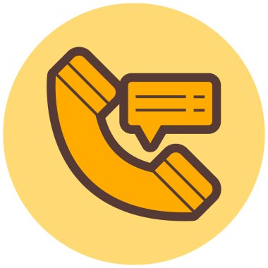 - Telefon. Web simgesi basit illüstrasyon