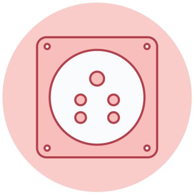 Çip. Web simgesi basit illüstrasyon