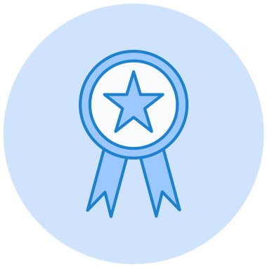 Ödül. Web simgesi basit illüstrasyon