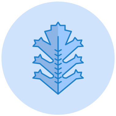 Akçaağaç yaprağı simge vektör çizim